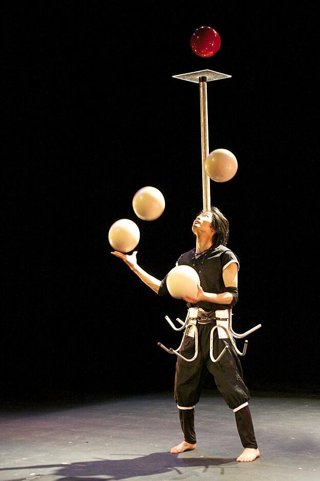 Jonglerie de ballons