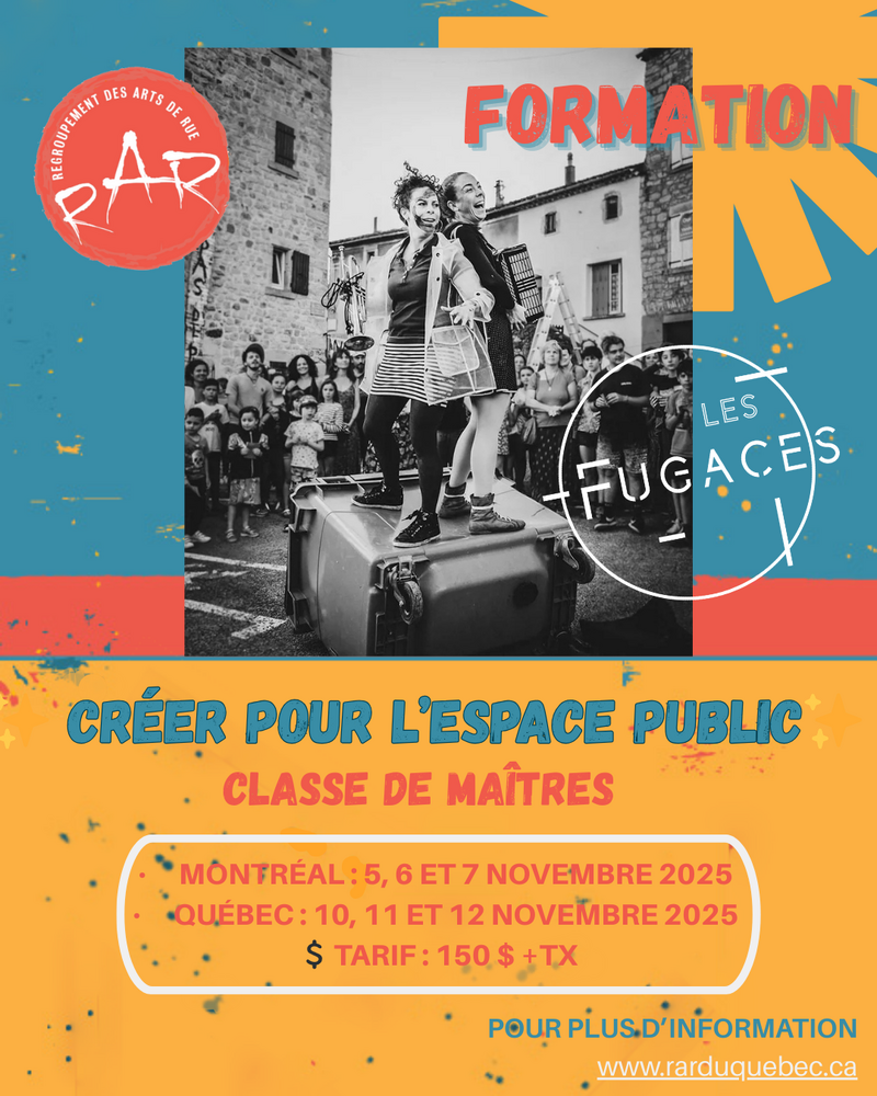 CRÉER POUR L’ESPACE PUBLIC - Classe de Maîtres